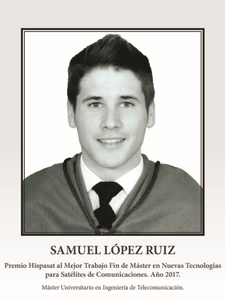 Estudiante premiado. Año 2017